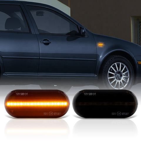 Led Blinker Light Led Dynamic Turn Signal Light Side Marker for VW Bora Golf3 Golf4 Lupo