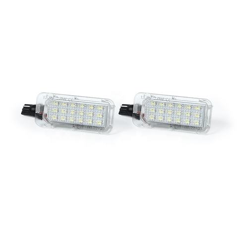 Led License Plate Light  for Ford Fiesta MKVI JA8 2008+ Ford Focus MKII DA3 3D/5D Hatchback Facelift (including ST/RS) 2008-2010