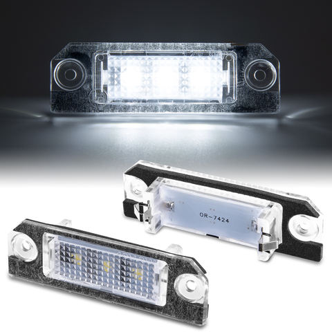 Long Lifespan LED Number Plate Light for VW Golf5 Caddy III Non-polarity Auto Parts