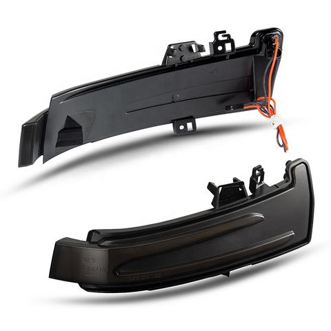 New Products 2pcs LED Mirror Turn Signal Light for Mercedes-Benz C-CLASS W204 W246 W221 Smoked Lens Car Turn Signal Light