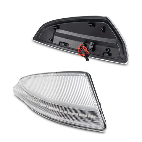 No Error Clear/Smoked Lens Sequential LED Mirror Turn Signal Light for Mercedes-Benz W164