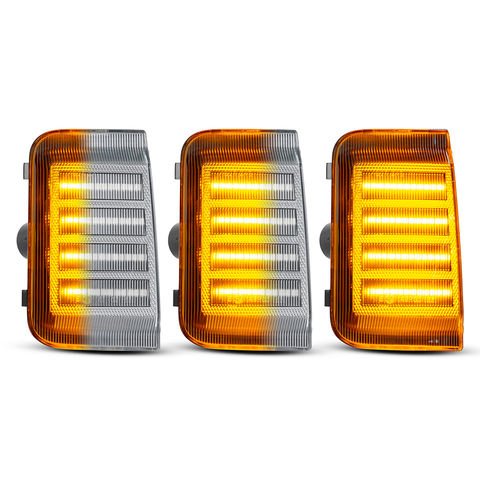 No Error Clear/Smoked Lens Sequential LED Mirror Turn Signal Light for Fiat Ducato/PEUGEOT BOXER Canbus Design
