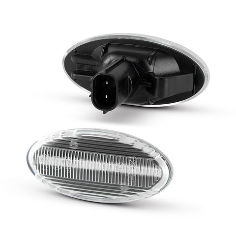 Non-Polarity Amber Indicator Lamp Car Accessories LED Side Marker Light for Mazda 2 Plug & Play