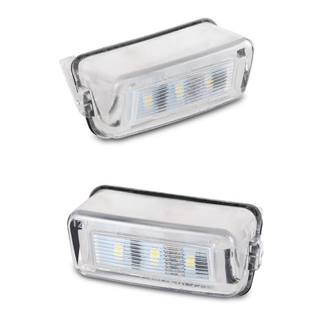 OEM Replacement LED Number Plate Light for Peugeot & Citroen Long Lifespan Waterproof Car Accessories