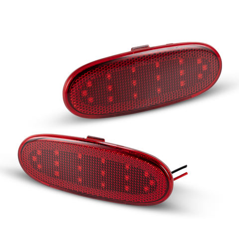 Red Lens LED Front Door Reflector Light for Dodge Ram 1500-3500 Auto Accessories