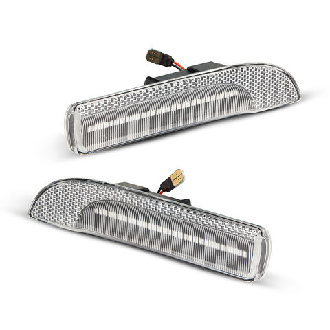 Repeater Blinker Car Indicator Turn Signal LED Dynamic Light for Porsche Panamera 2010-2014 Side Marker Amber Lamps