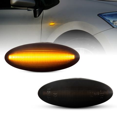 Smoke Lens LED Dynamic Turn signal Light for Toyota Auris 2008 RAV4 Accessories LED Side Marker