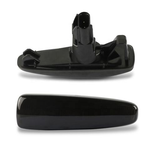 Smoked Blink Amber LED Side Marker Light for Mitsubishi Lancer Evo X Mirage Outlander Sport,Replace OEM Sidemarkers