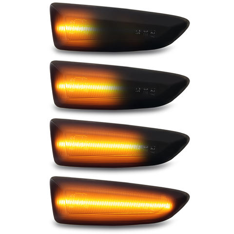 Smoked Lens Dynamic Led Side Marker for Opel Astra J Astra J K Zafira C Insignia B Grandland X Lights