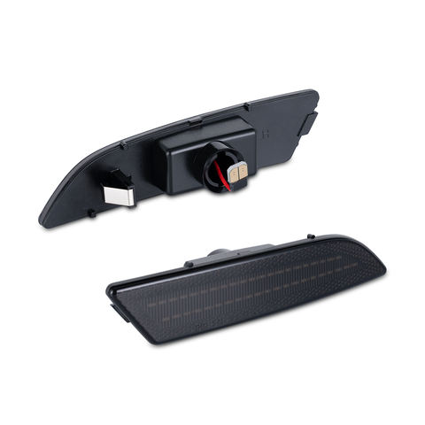 Smoked Lens Rear Bumper LED Side Marker for Chrysler Crossfire Complete Certification