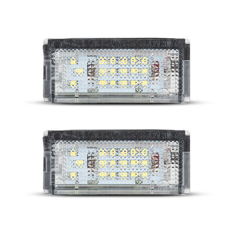 Super Brightness White 6000K 18SMD Car Led Exterior Light License Plate Light for BMW E46 4D 5D LED License Number Plate Lights