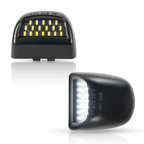 Super White  LED License Plate Light Lamp for Chevrolet Chevy Silverado TAHOE Car Accessories