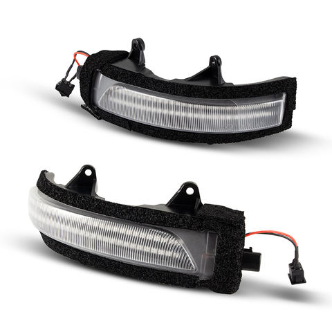 Upgraded Dynamic Plug & Play LED Mirror Light for Toyota Land Cruiser 200 Series 12V