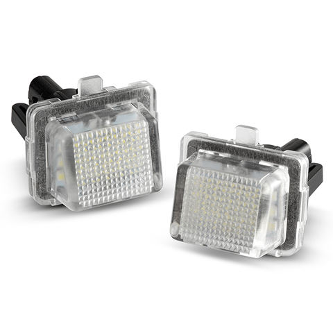 Upgraded LED License Plate Light for Mercedes-Benz SLK-Class 2011~ SL-Class W231 2012~ Water Resistant