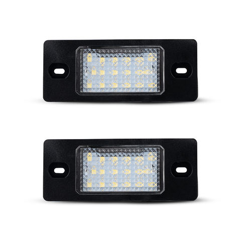 Waterproof LED License Plate Light for Porsche Cayenne / Skoda Fabia- Auto Lighting System