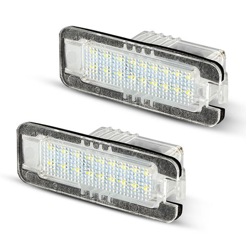 Waterproof LED License Plate Light for VW Golf 6 High Brightness Auto Accessories
