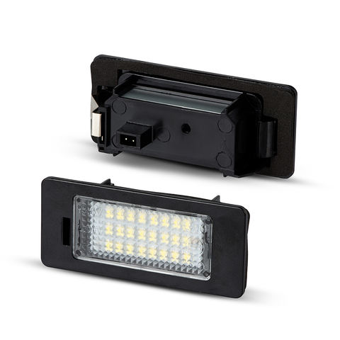 Wholesale 12V LED License Plate Light for Audi A1 A5 A7 RS5 Fecelift VW GOLF6 Variant SKODA Fabia II Led Number License Lights