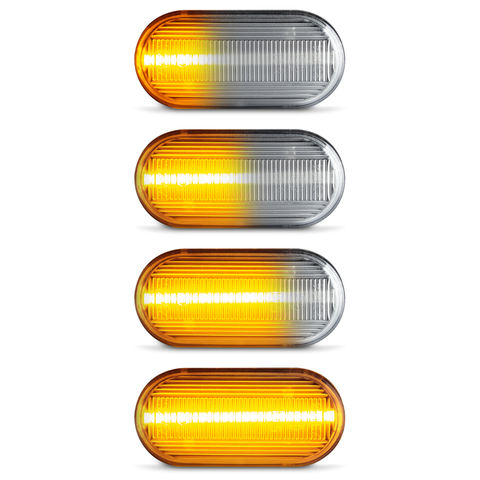 Wholesale Clear Lens Assembly LED Mirror Turn Signal Light for Nissan Navara Micra 350Z Z33 Qashqai LED Side Marker Lamp