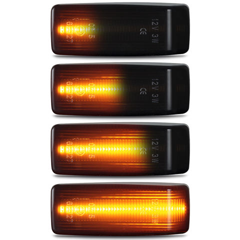 Wholesale Dynamic LED Side Marker Light for Mercedes-Benz W201 C-class W202 E-class W124 Car Light Led Side Marker Blinker Lamp