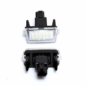 12V Car Led Number Plate Lamp Error Free Canbus Led License Plate Light for toyota yaris camry corolla Levin
