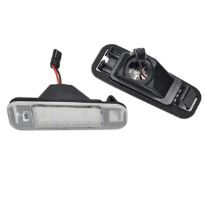 12V LED Number Plate Lamp for Kia Rio 2005-2011 Rio5 2006-2011 White License Plate Light Assembly