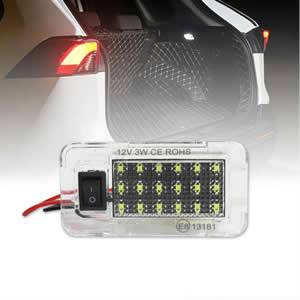 1Pcs Car LED Rear Trunk Lamp Luggage Compartment Light For Toyota RAV4 Prius Sienna Alphard Yaris Prime For Lexus