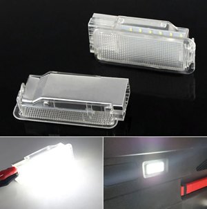 2PCS LED Luggage Compartment Light Trunk Lamp for Peugeot 3008 206 for Citroen C2 C3 Courtesy Light Interior Trunk Light