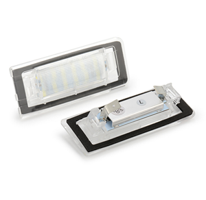 2Pcs Car LED License Number Plate Light for Audi TT MK1 8N Roadster 8N9 Coupe 8N3 1998-2006 Led Number Plate Light