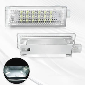 2Pcs LED Under Door Interior Courtesy Foot Well Light Luggage Trunk Lamps for BMW M3 E90 E91 E92 E93 F30 F31 F34 F35 F80