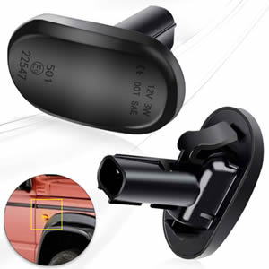 2pcs Dynamic Turn Signal Light for Suzuki Jimny B64W JB74 JB23 JB64 for Mazda AZ Off-road Side Marker Lamp Sequential Blinker