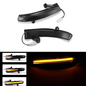 2pcs LED Dynamic Turn Signal Side Mirror Blinker Indicator Sequential Light for Renault Megane 4 IV Talisman Clio 5 V
