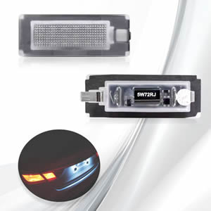 2pcs LED License Plate Light Number Lamp for Fiat Ducato for Peugeot Boxer Citroen Jumper Bus Box Lancia Ypsilon MK2 Musa
