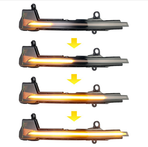 2x Dynamic LED Side Mirror Indicator Marker Turn Signal Light Lamp for Seat Ateca 2016-2019 Tarraco 2018