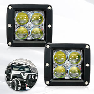4D 20W LED Work Light Offroad Truck Tractor Boat Trailer 4x4 ATV SUV 12 24V Spot LED Driving Light