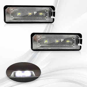 7000K 12V LED Car License Number Plate Light Lamp No Error for VW Golf 4 5 6 7 for Porsche for Skoda Superb