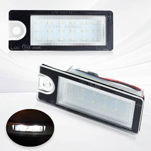 Best Selling Products LED License Plate Lamp for volvo Xc90 V70 Cx70 S60 S80 License Plate Exterior Replacements Car Lights