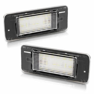 CANbus 18SMD Led Number License Plate Light for Opel Astra J Sports Tourer Estate Zafira Tourer C Car Led Plate Light