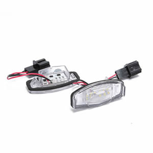 Canbus Design LED Number License Plate Light for HONDA Civic City 4D Accord 4D Legend LED License Plate Light