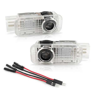 Car Interior LED Welcome Door Light for SKODA Octavia Fabia Roomster Led Car logo Projector Light Auto Lighting Systems
