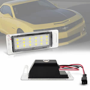 Car LED License Plate Light for Chevrolet Trax Cruze Camaro for Opel Insignia Sports Tourer Number Lamp