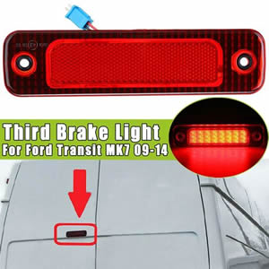 Car LED Third Brake Light Rear 3rd Signal Light for Ford Transit 2009 2010 2011 2012 2013 2014 High Mount Stop Lamp