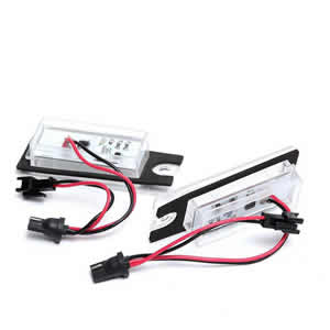 Car Led License Plate Light  Auto Parts License Number Plate Lamps for Volvo Xc90 V70 Cx70 S60 S80