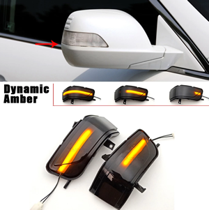 Car Parts Side Mirror With Led Turn Signal Light for Honda CRV 07-11 RE1 RE2 RE4 Crosstour 2011-2016 Car Indicator Light