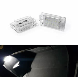 Car White LED Luggage Compartment Light Trunk Lamp for 2003-2014 Volvo XC90 XC70 S60 S60L S80 Courtesy Light Interior Trunk Lamp