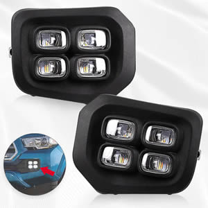 DRL Light Car LED Daytime Running Lights for Toyota Tacoma 2016 2017 2018 2019 2020 Amber Turn Light DRL 12V White Drl