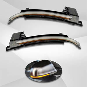 Dynamic Turn Signal LED Side Wing Rearview Mirror Indicator Blinker Sequential Light for Audi B8 A3 A4 A5 A6 A8 S6 S4