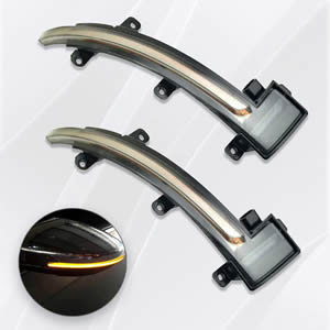 Dynamic Turn Signal LED Side Wing Rearview Mirror Indicator Blinker Sequential Light for Audi TT Mk2 8J TTS R8 2007-2014
