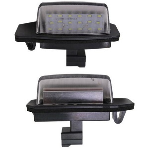 E- Mark LED License Plate Lamp for Mitsubishi Lancer Sportback Outlander Led Number Plate Light