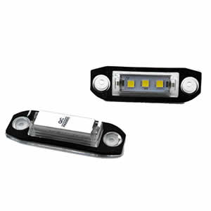 Error Free LED License Plate Light Lamp Auto Led Accessories for Volvo V70 XC70 S60 S80 XC90 V60 XC60 S40