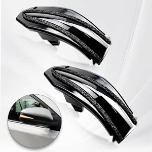 Factory Price Rearview Mirror Led Light Turn signal Side Mirror Led Dynamic Blinker Dynamic Rear Lights for Toyota RAV4 XA40